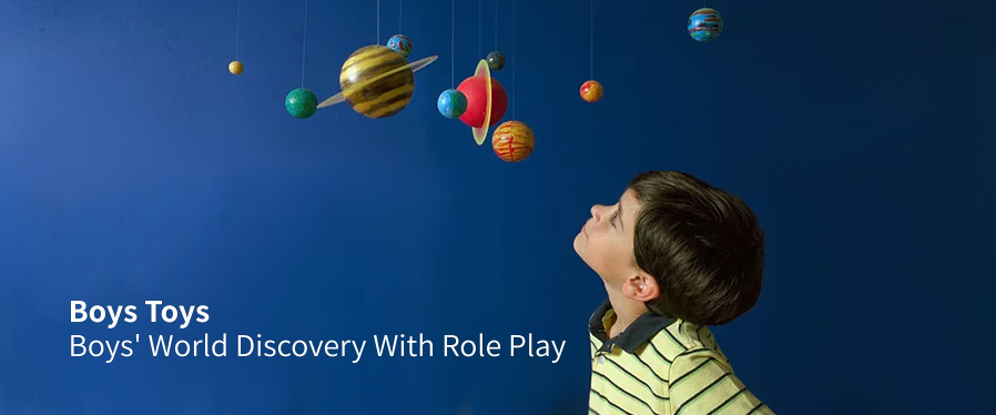 Boy's World Discovery With Role Play