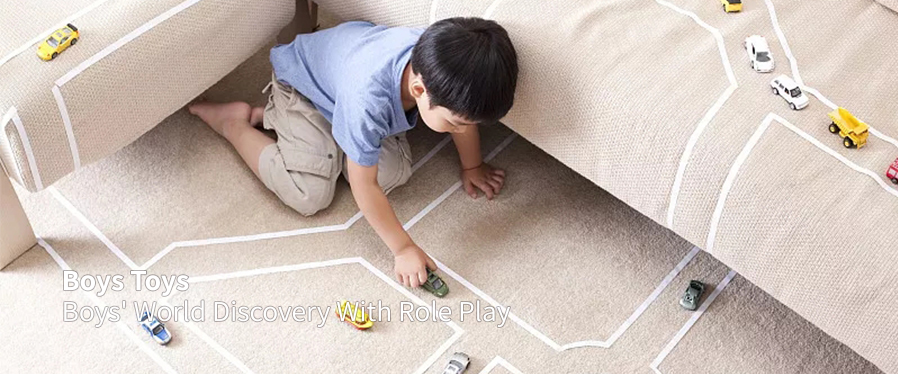Boy's World Discovery With Role Play