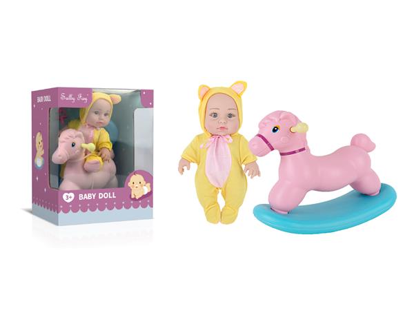 8INCH DOLL SET,4ASSTD