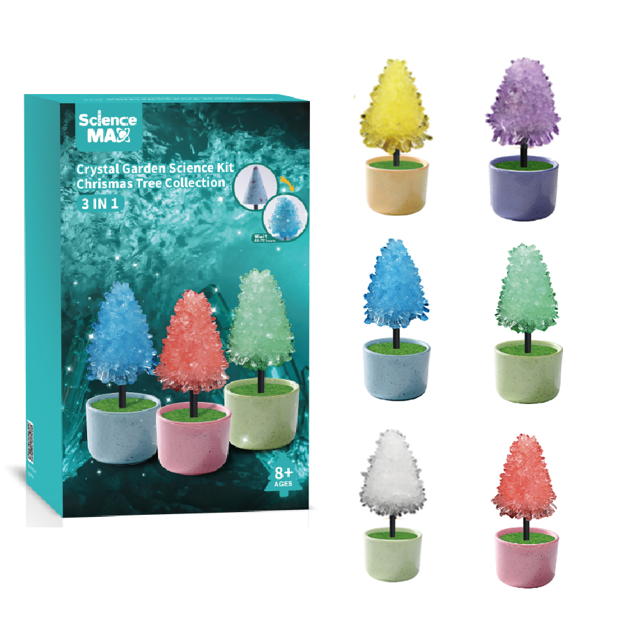 GROW A GARDEN
CRYSTAL GROWING SCIENCE KIT
CRYSTA