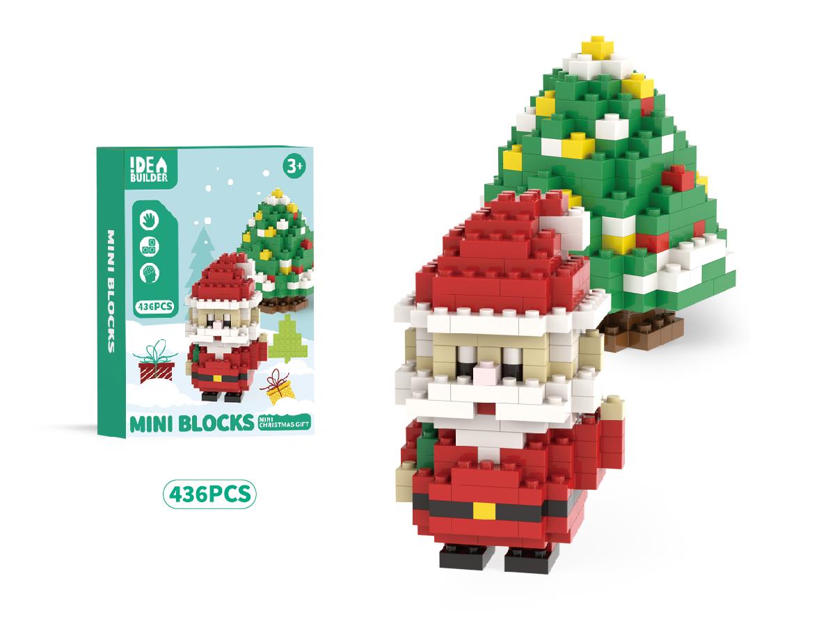 DIY MICRO PARTICLE BUILDING BLOCKS（CHRISTMAS TRE