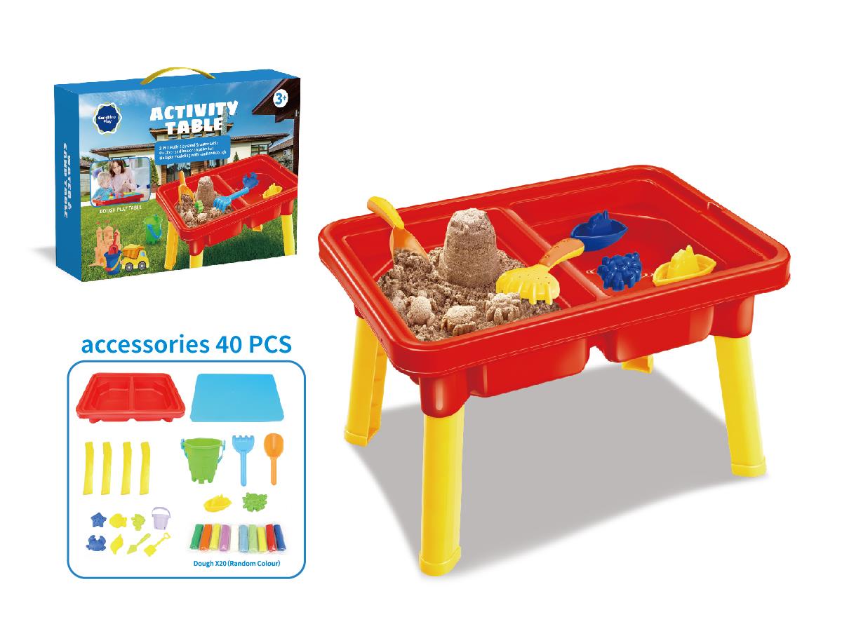 BEACH TABLE WITH 9PCS ACCESSORIES