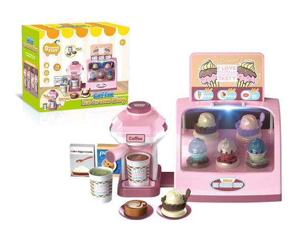 DESSERT SHOP SET,WITH LIGHT AND SOUND,INCLUDED 3