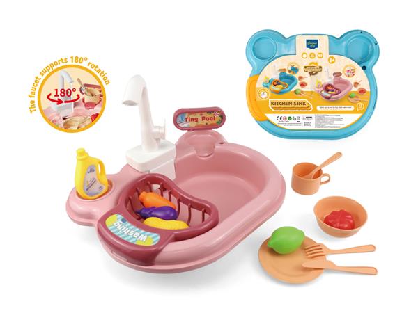 GOURMET PLAY KITCHEN SINK (AUTOMATIC WATER CYCLE S