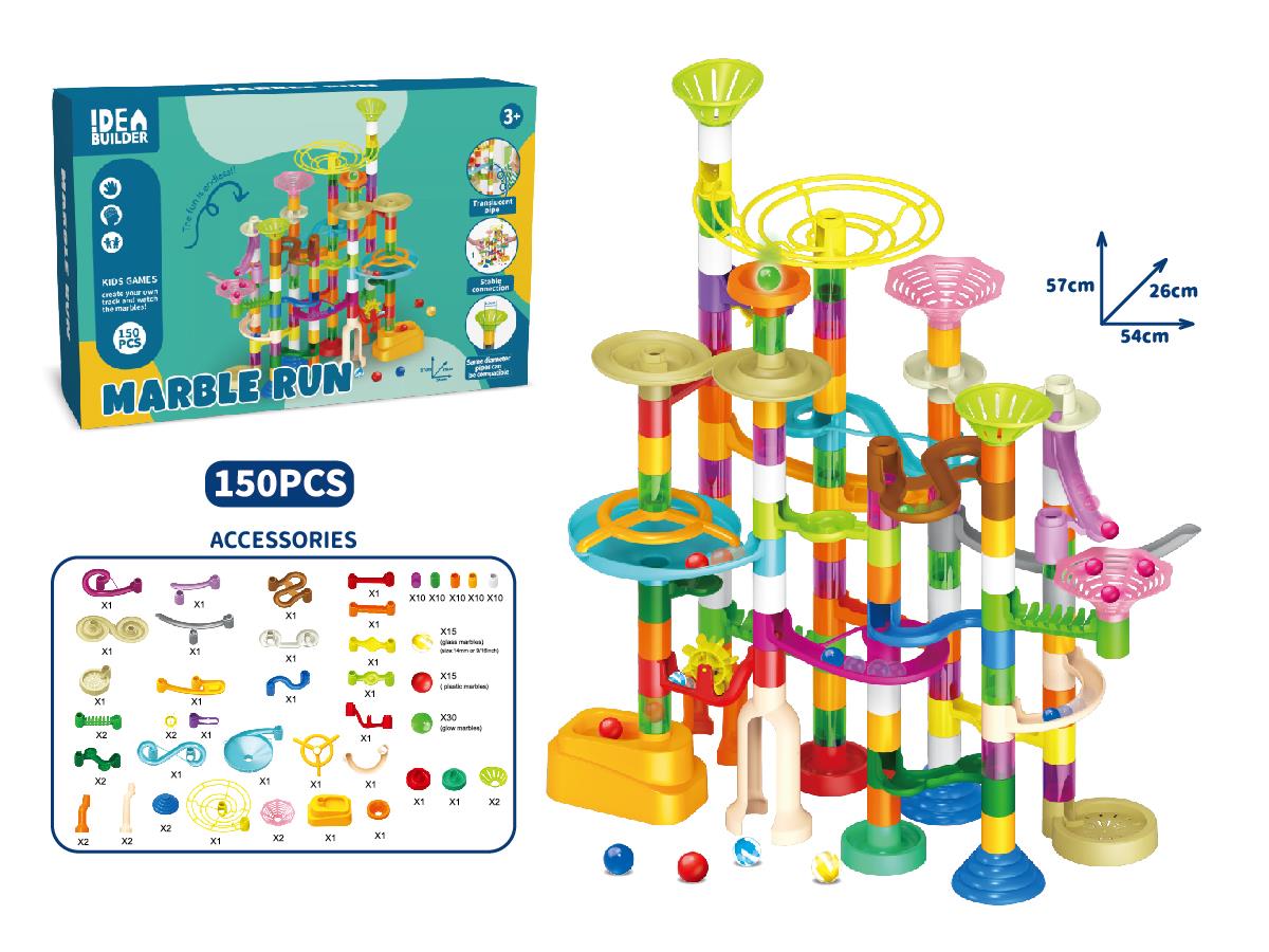 SLIDE TRACK BALL BUILDING BLOCK 150PCS