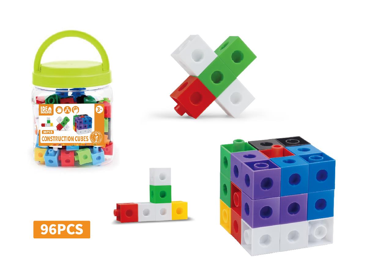 DIY VERSATILE CONSTRUCTION BUILDING BLOCK 96PCS