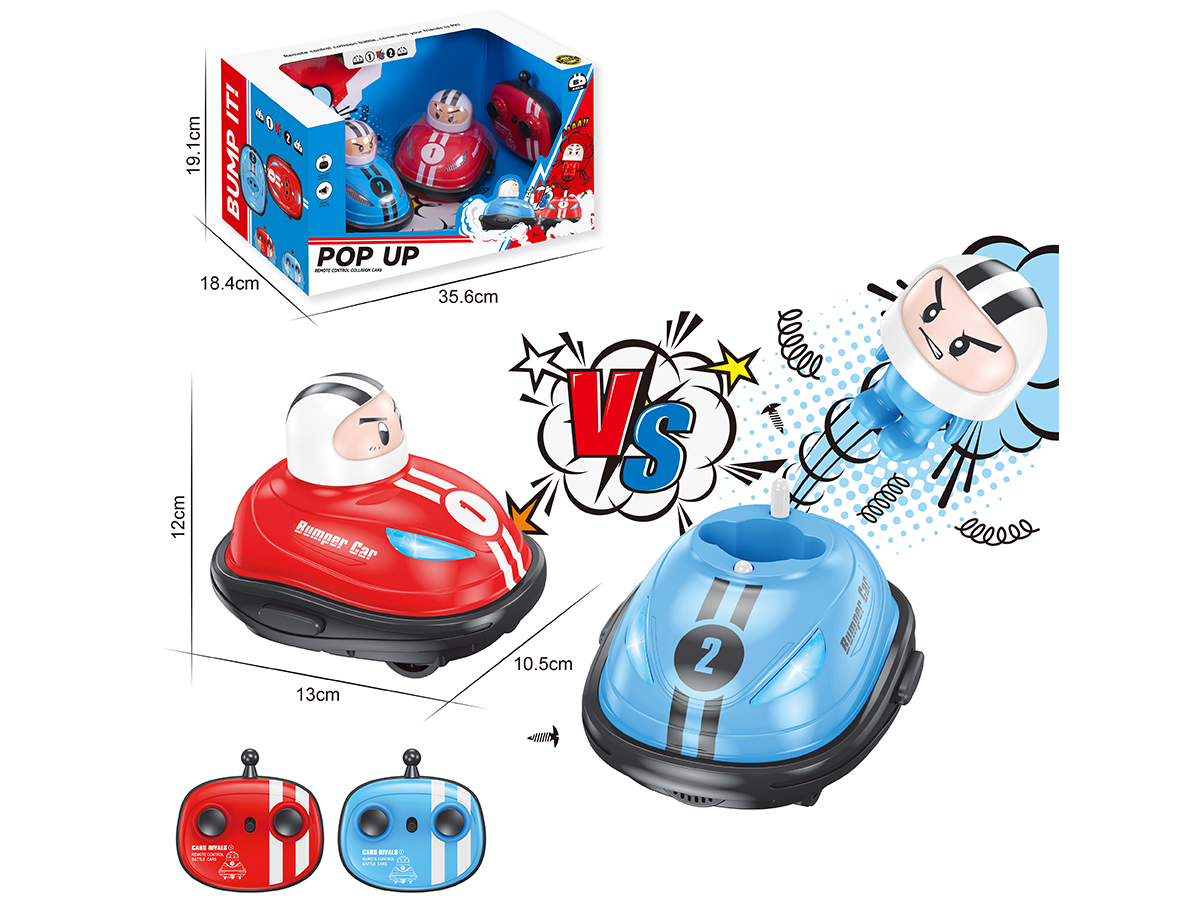 2.4G REMOTE CONTROL DOLL COLLISION CAR WITH LIGH