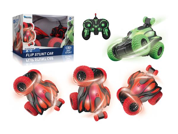 49MHZ R/C FLIP STUNT CAR WITH LIGHT